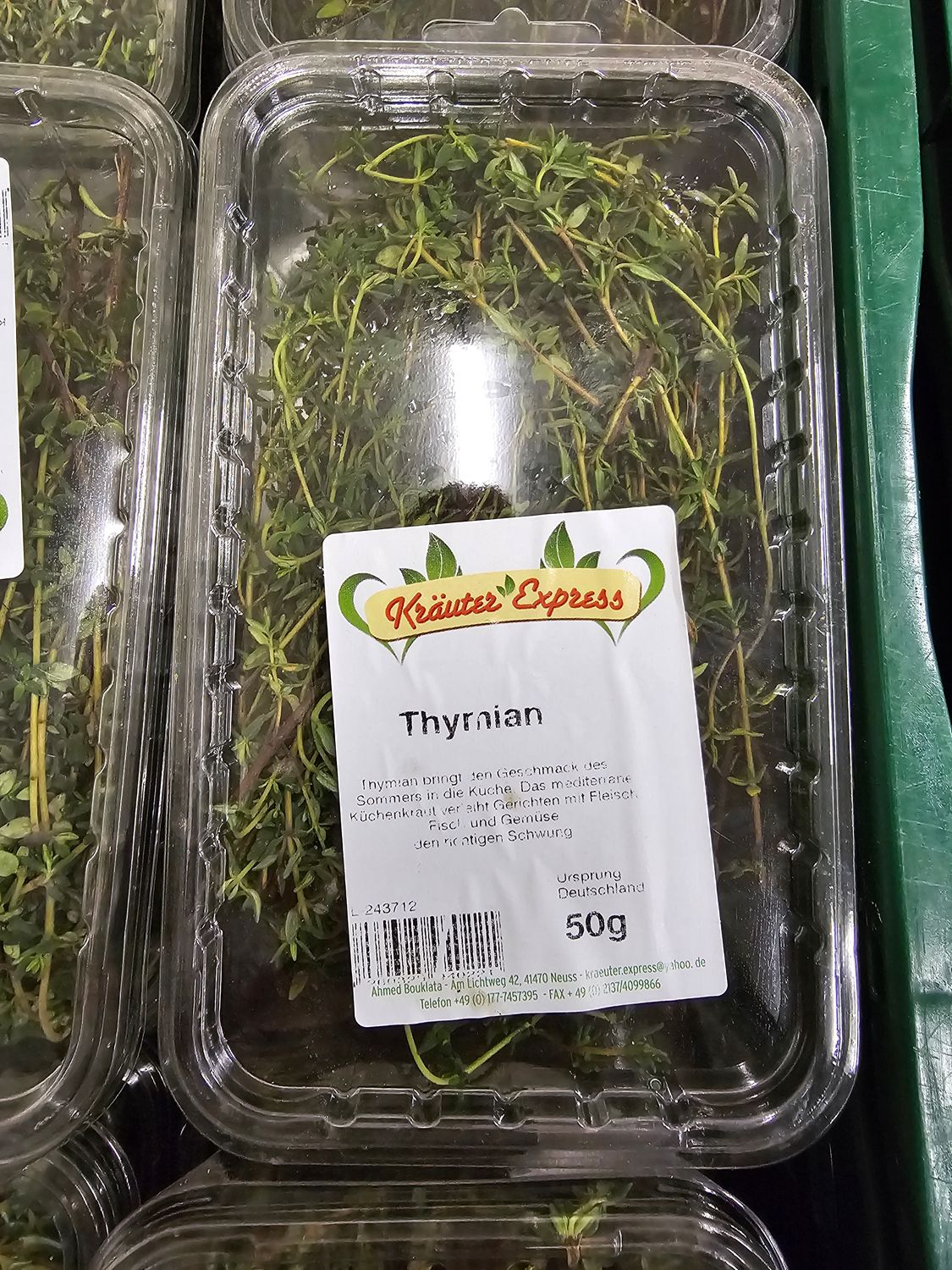 Tymian Schale 50g